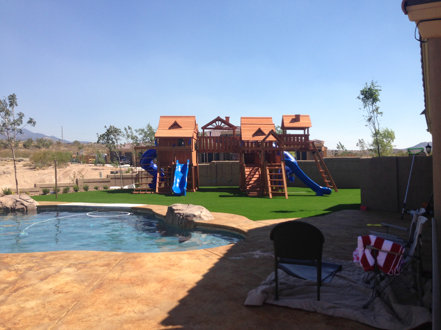 Pet-friendly artificial turf installation for dogs in Arizona